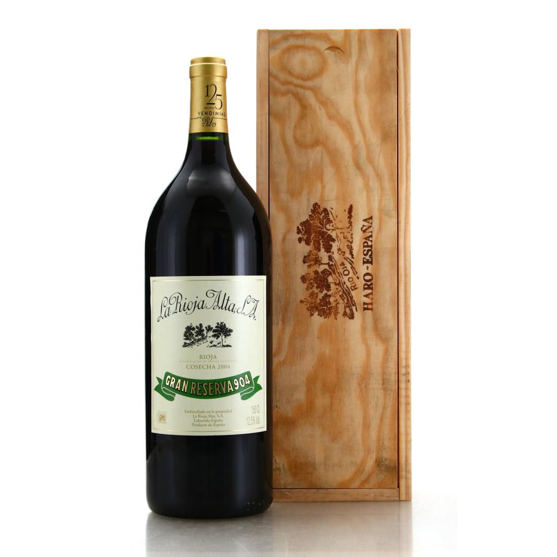 Image for La Rioja Alta 904 2004 Rioja Gran Reserva
