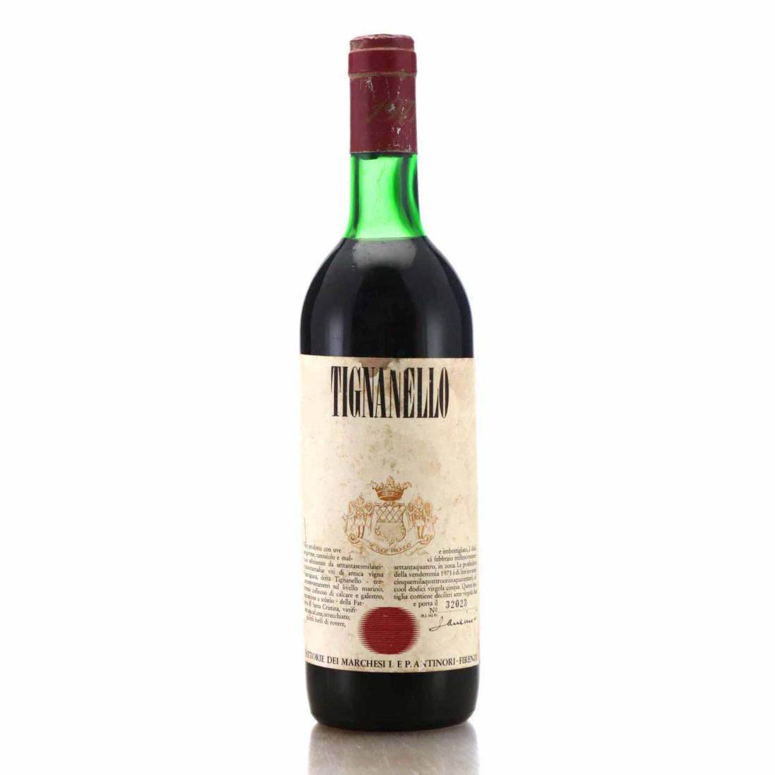Antinori Tignanello 1971 Tuscany