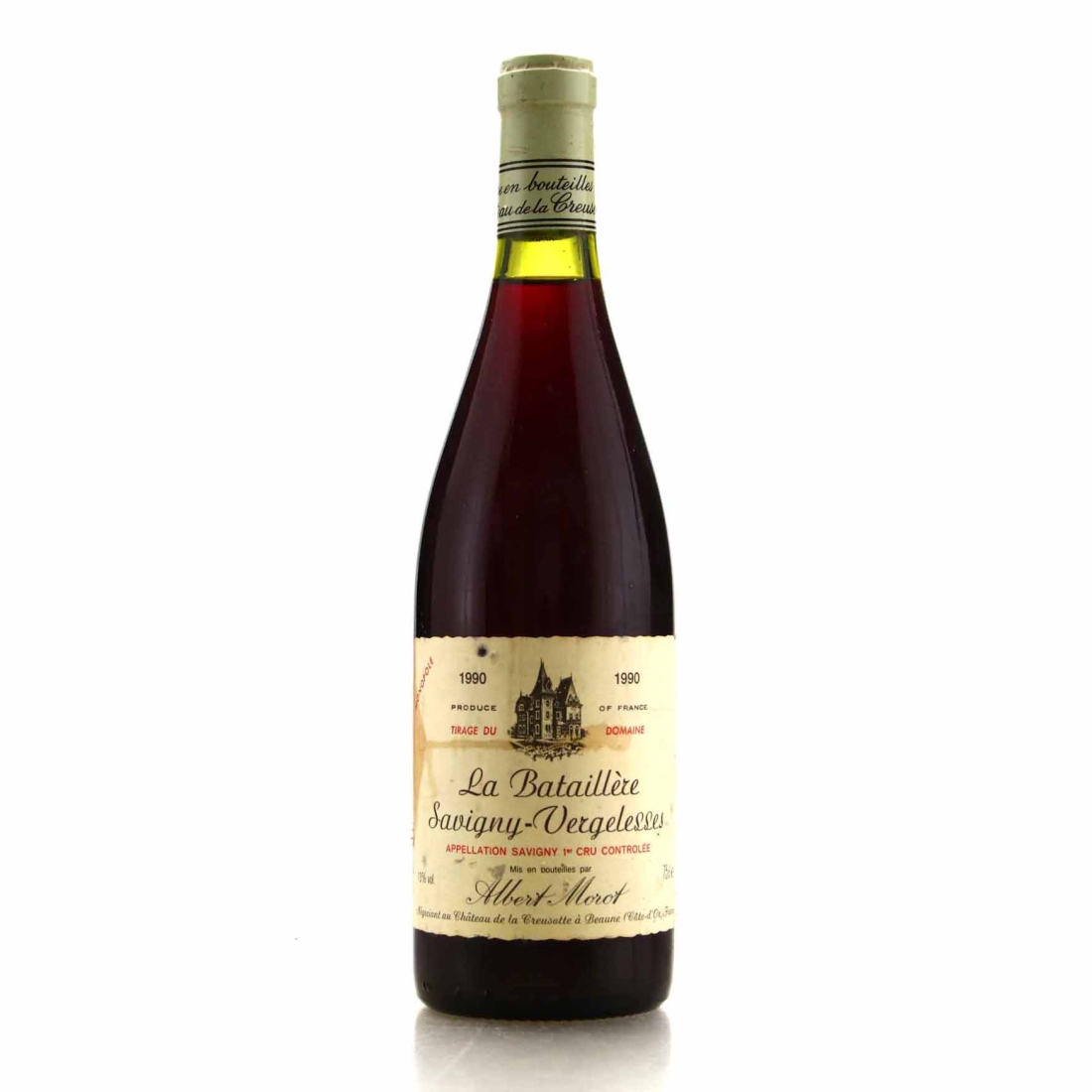 Albert Morot La Bataillere 1990 Savigny-Vergelesses 1er-Cru