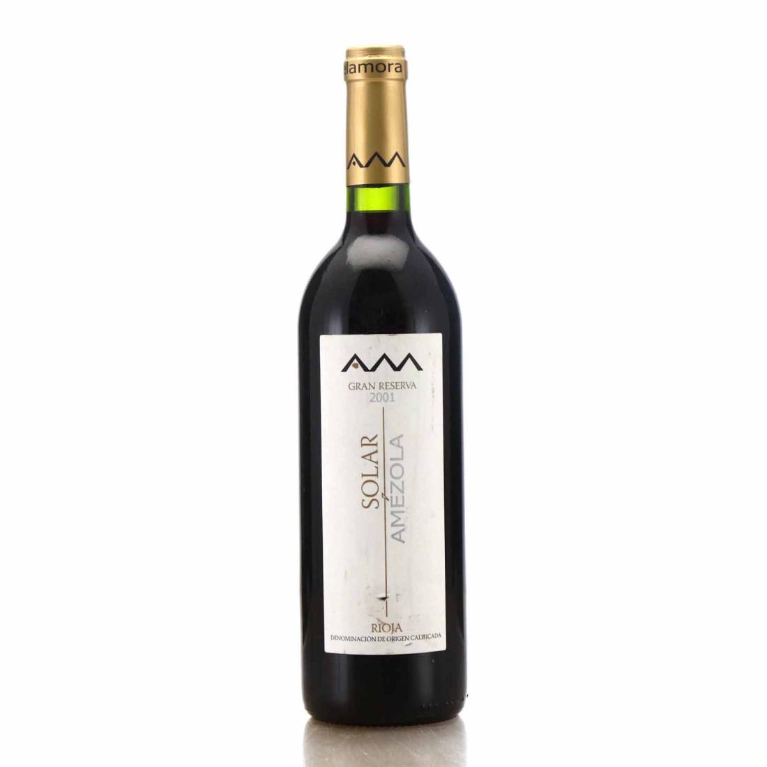Image for Bodegas Amezola de la Mora Solar 2001 Rioja Gran Reserva