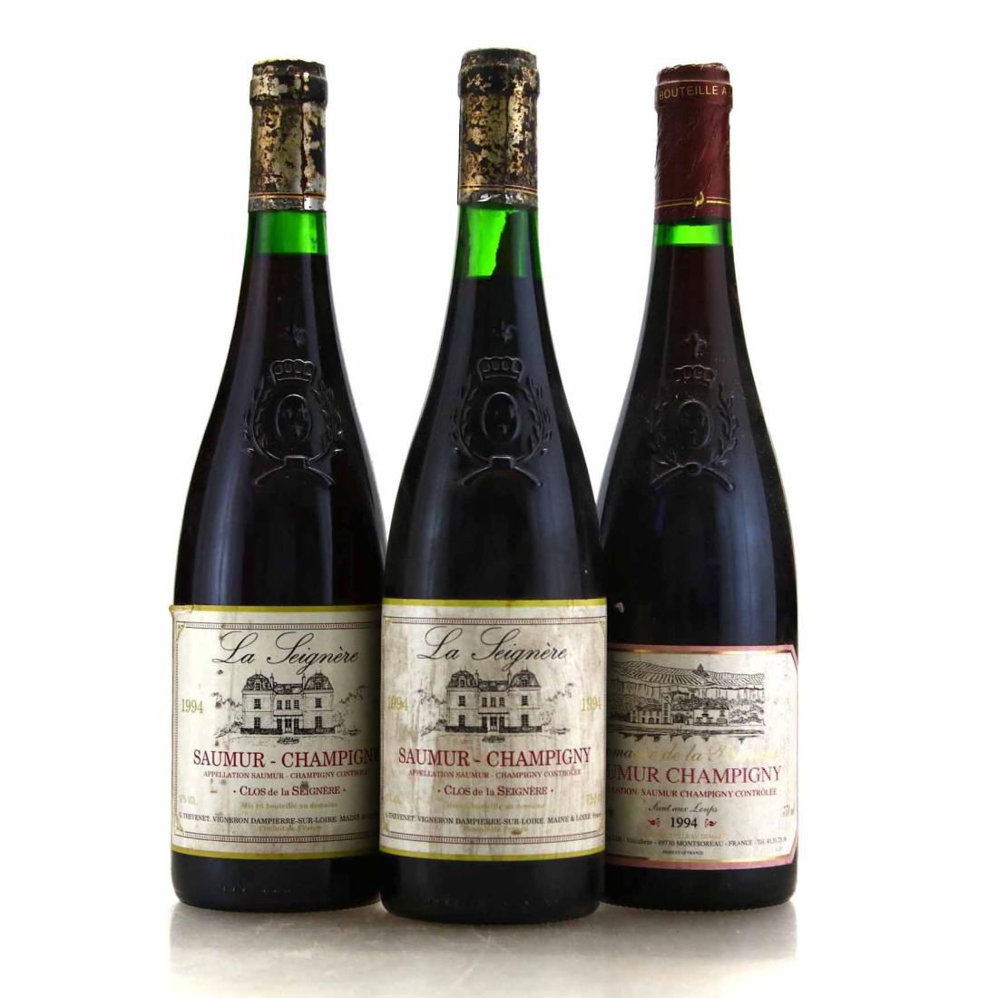 Assorted 1994 Saumur-Champigny 3x75cl