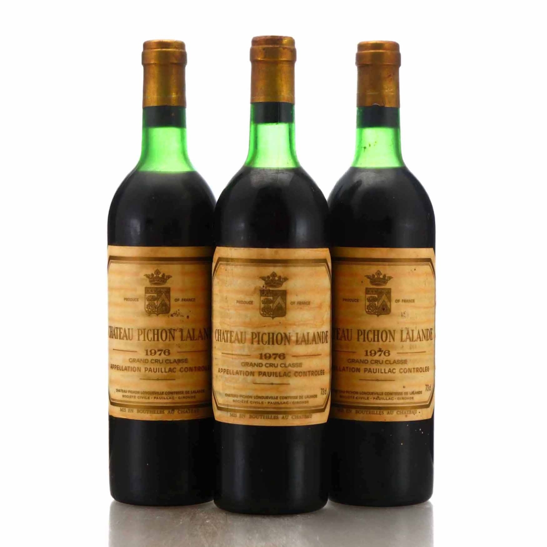 Ch. Pichon Lalande 1976 Pauillac 2eme-Cru 3x75cl