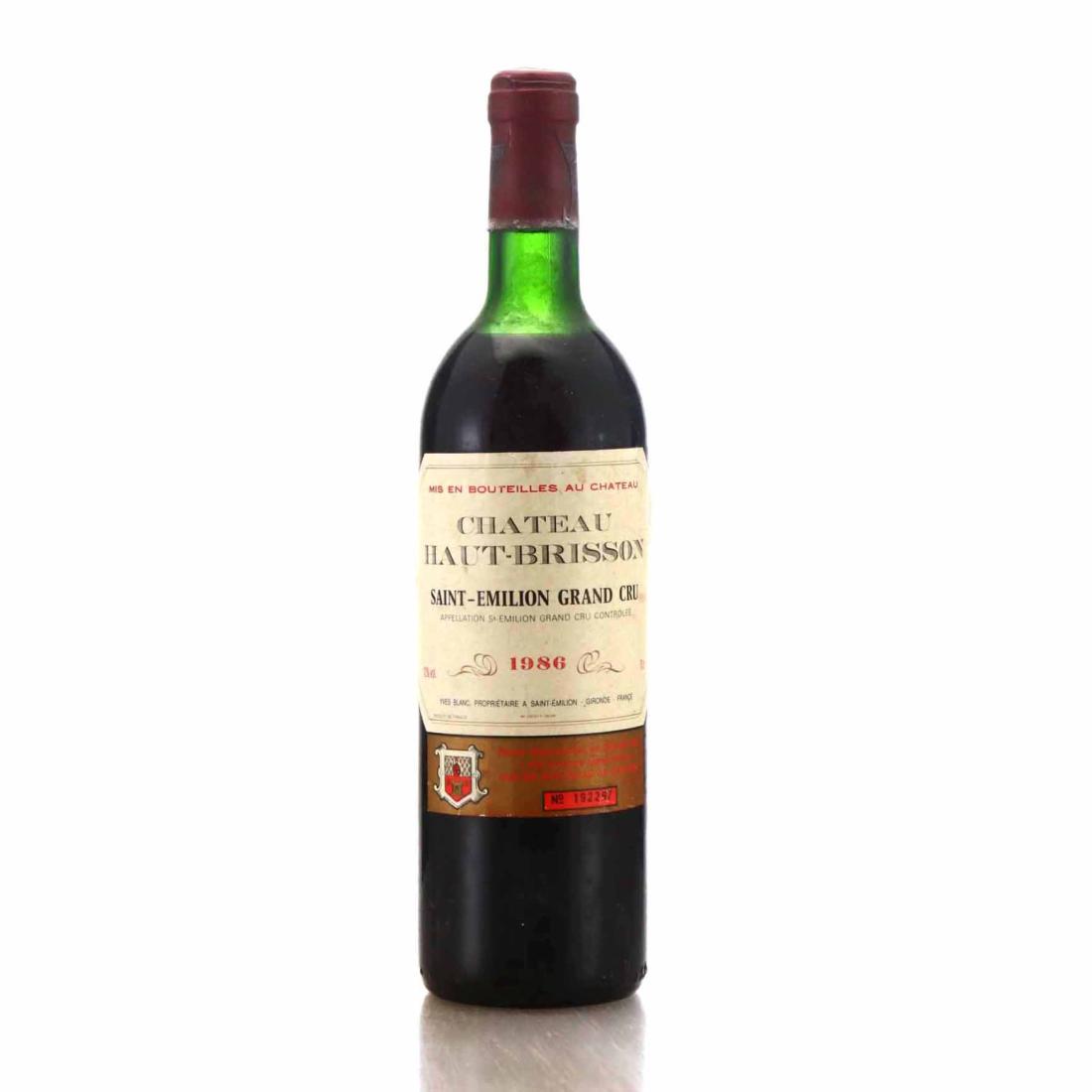 Image for Ch. Haut Brisson 1986 St-Emilion Grand Cru