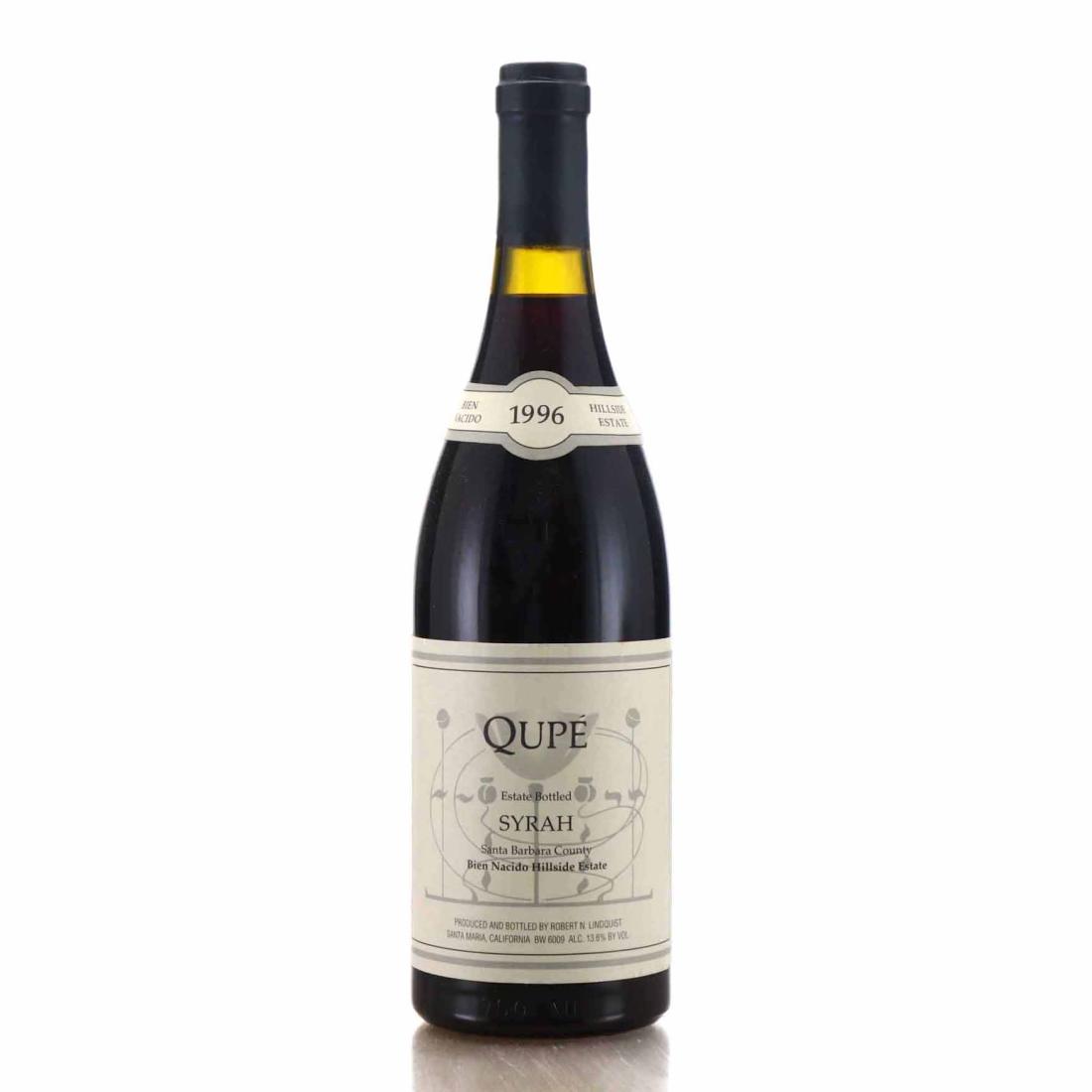 Image for Qupe Bien Nacido Hillside Estate Syrah 1996 Santa Barbara County