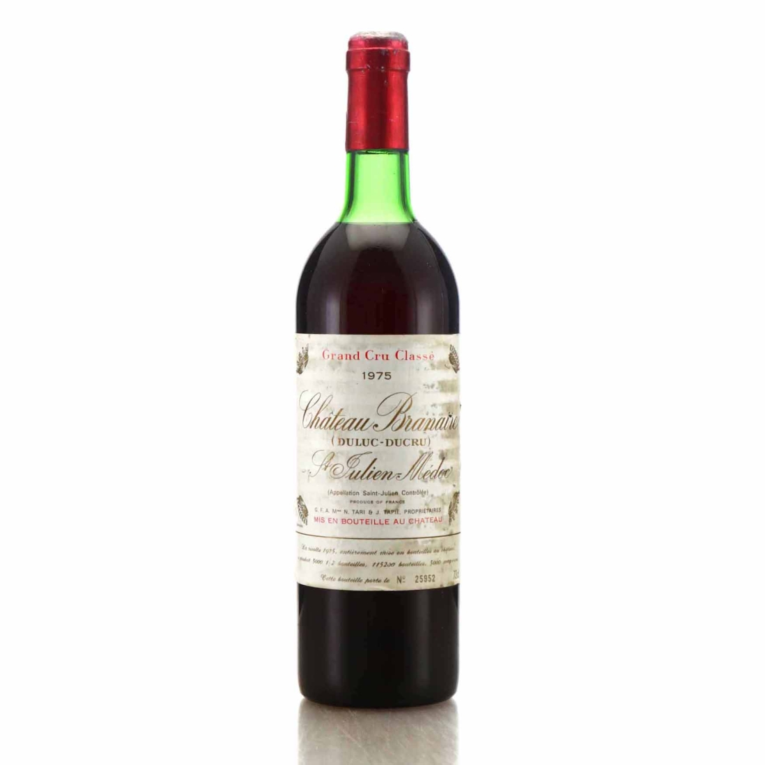 Ch. Branaire-Ducru 1975 Saint-Julien 4eme-Cru