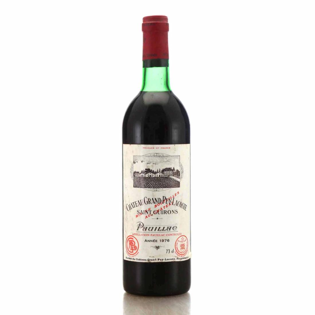 Image for Ch. Grand-Puy-Lacoste 1976 Pauillac 5eme-Cru