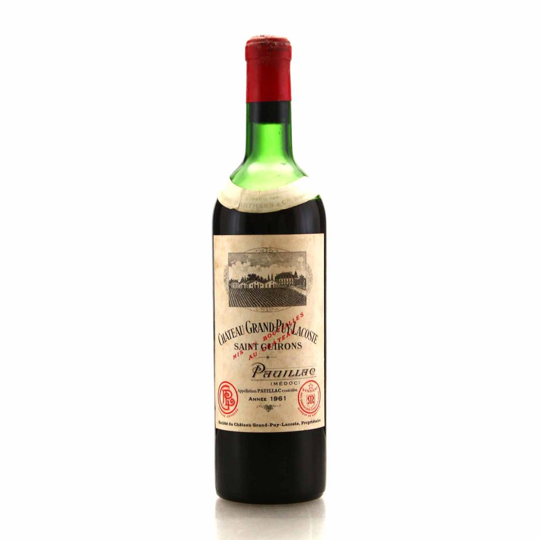 Image for Ch. Grand-Puy-Lacoste 1961 Pauillac 5eme-Cru