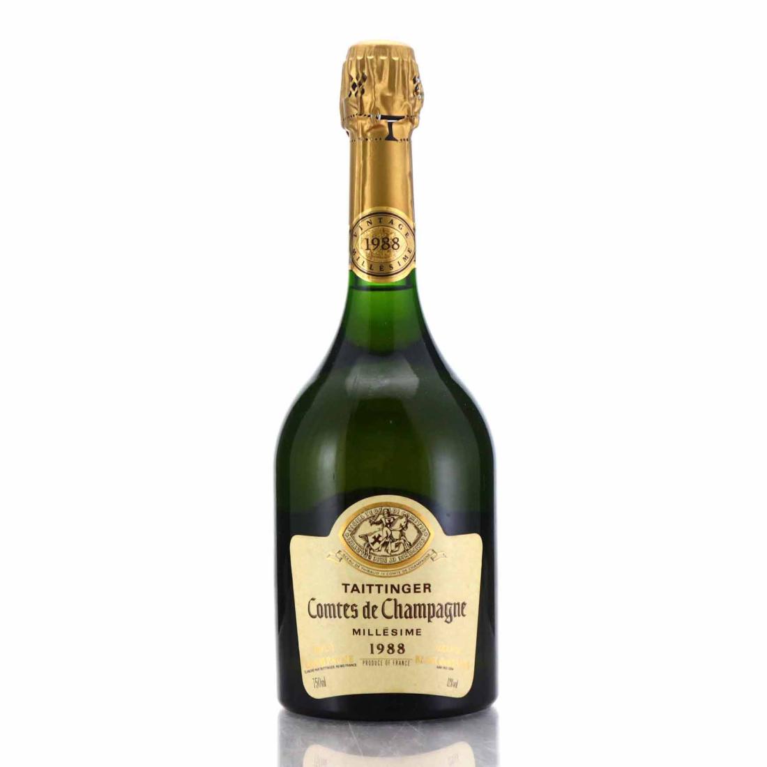 Taittinger Comtes de Champagne Blanc-de-Blancs 1988 Vintage Champagne