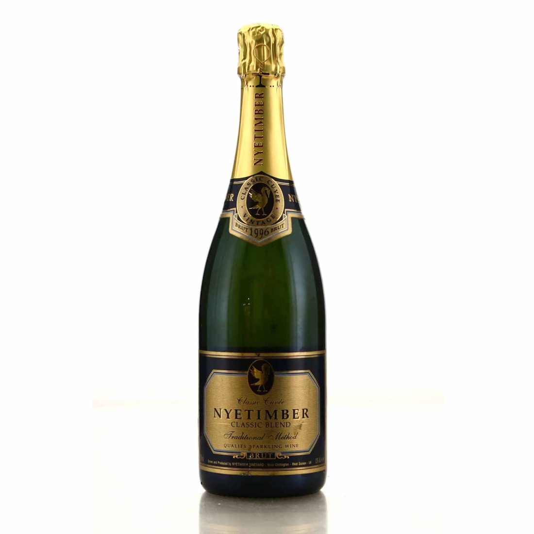 Nyetimber Classic Cuvee Brut 1996 Vintage English Sparkling