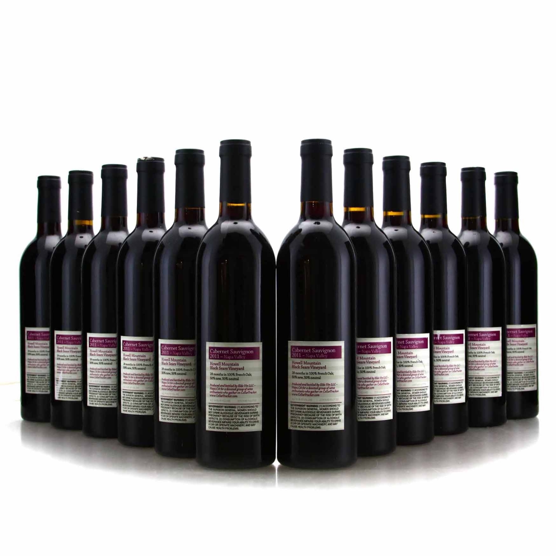 Cellartracker Elde Vin LLC Black Sears Vineyard Cabernet Sauvignon 2011 Howell Mountain 12x75cl