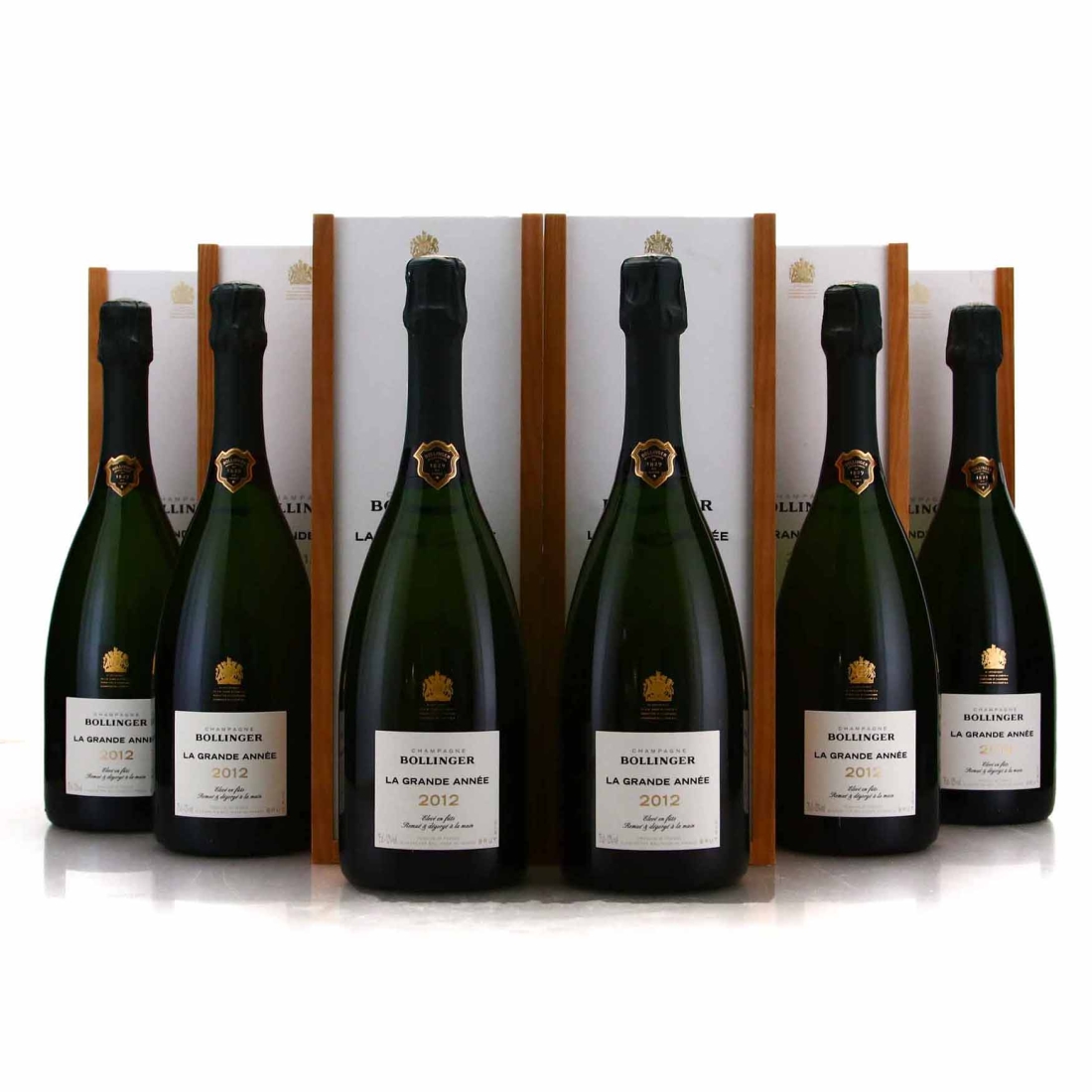 Bollinger Grande Annee Brut 2012 Vintage Champagne 6x75cl