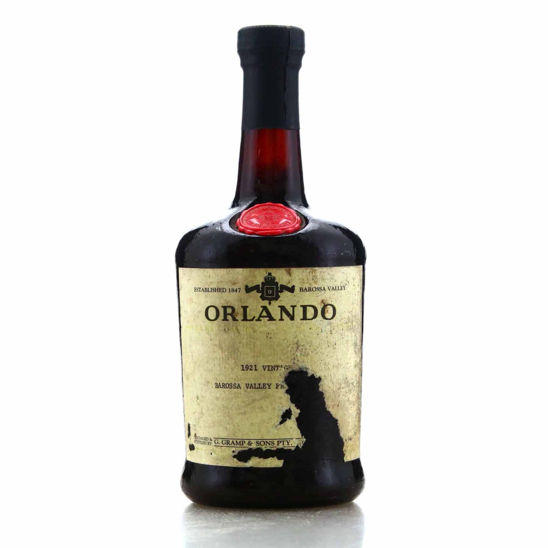 G. Gramp & Sons Orlando Australian Fortified 1921 Barossa Valley