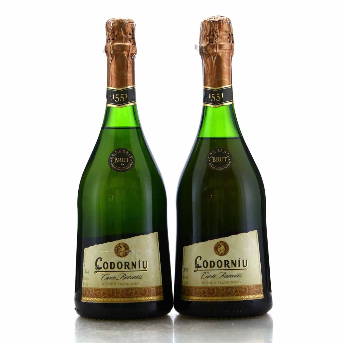 Codorniu Cuvee Raventos Methodo Tradicional Brut NV Cava 2x75cl