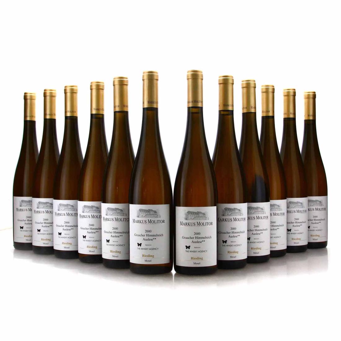 Image for Markus Molitor Graacher Himmelreich Riesling Auslese ** 2000 Mosel