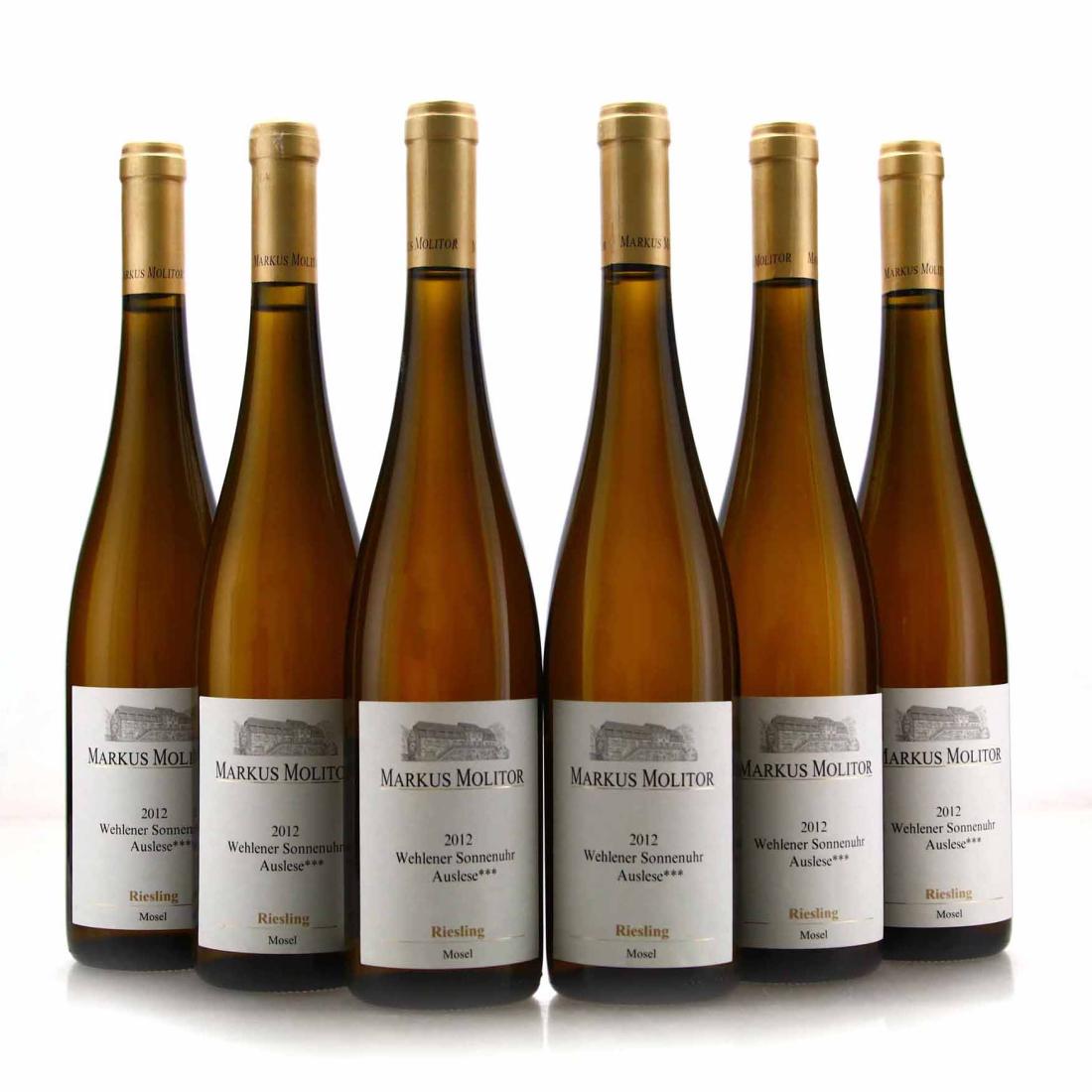 Image for Markus Molitor Wehlener Sonnenuhr Riesling Auslese *** 2012 Mosel
