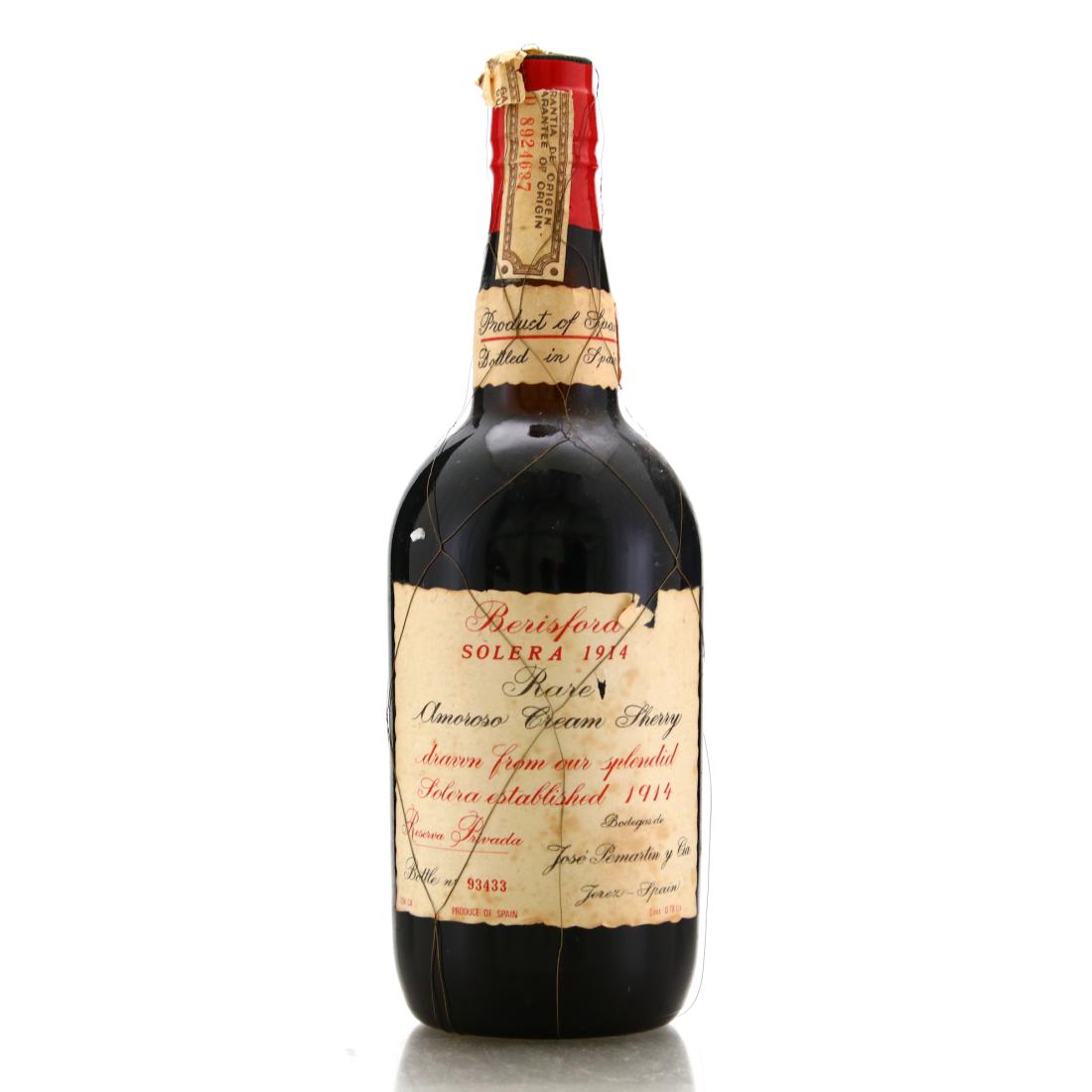 Image for Berisford Solera 1914 Amoroso Cream Sherry