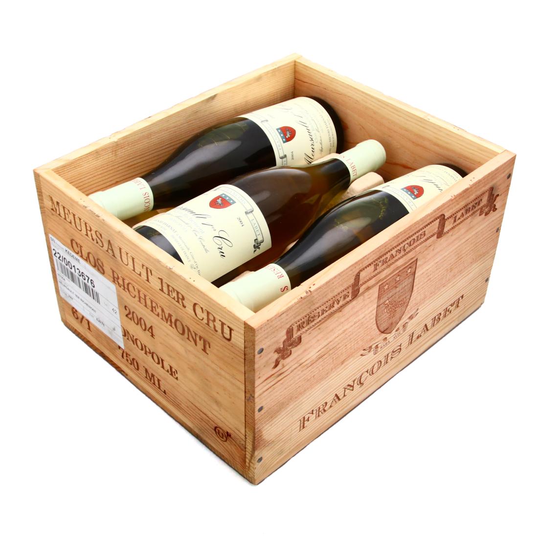 Image for Francois Labet Reserve Clos Richemont 2004 Meursault 1er-Cru