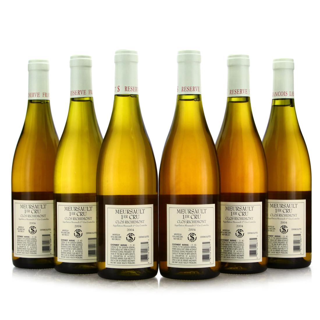 Image for Francois Labet Reserve Clos Richemont 2004 Meursault 1er-Cru