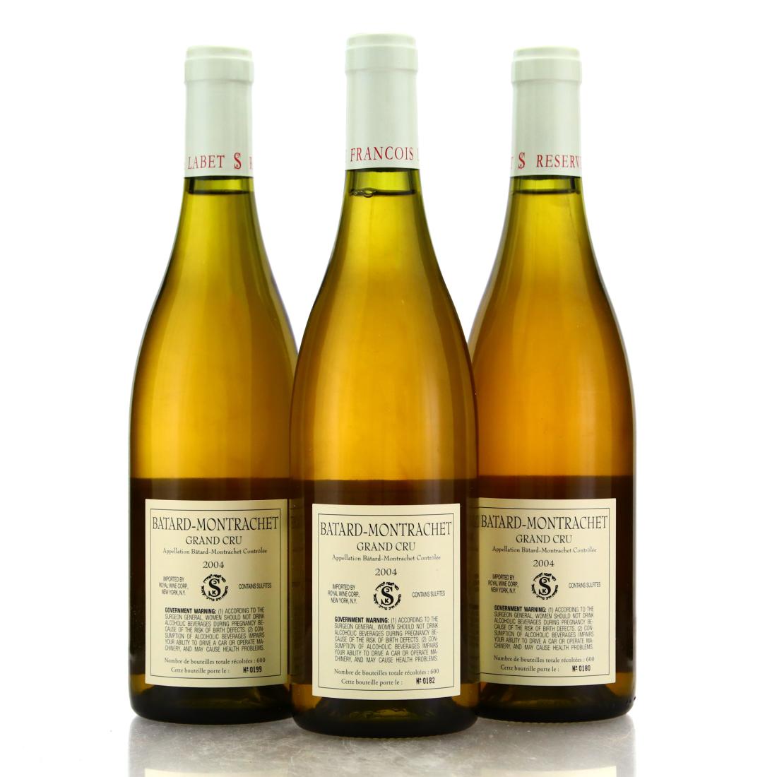 Image for Francois Labet Reserve 2004 Batard-Montrachet Grand-Cru