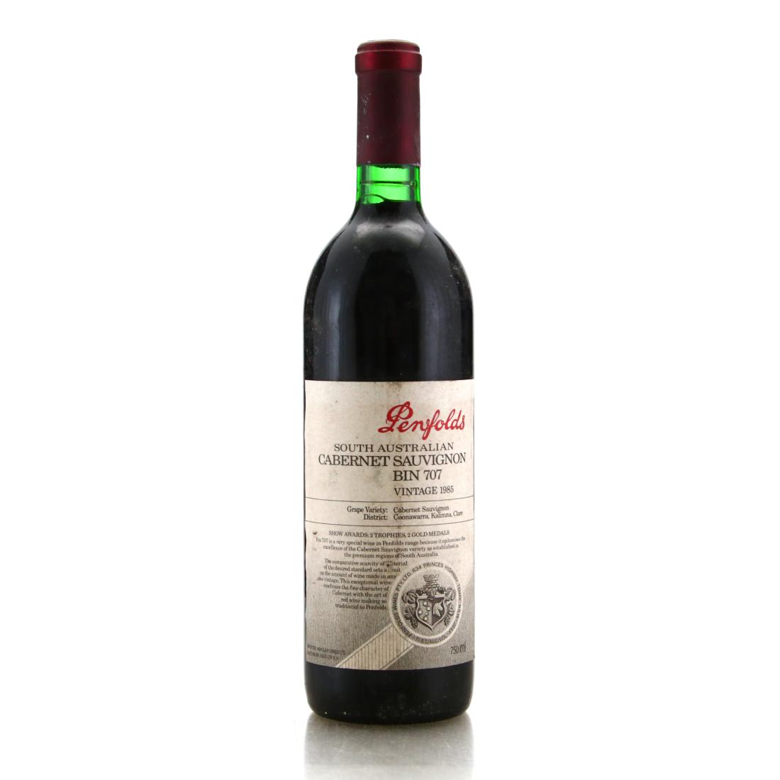 Image for Penfolds Bin 707 Cabernet Sauvignon 1985 South Australia
