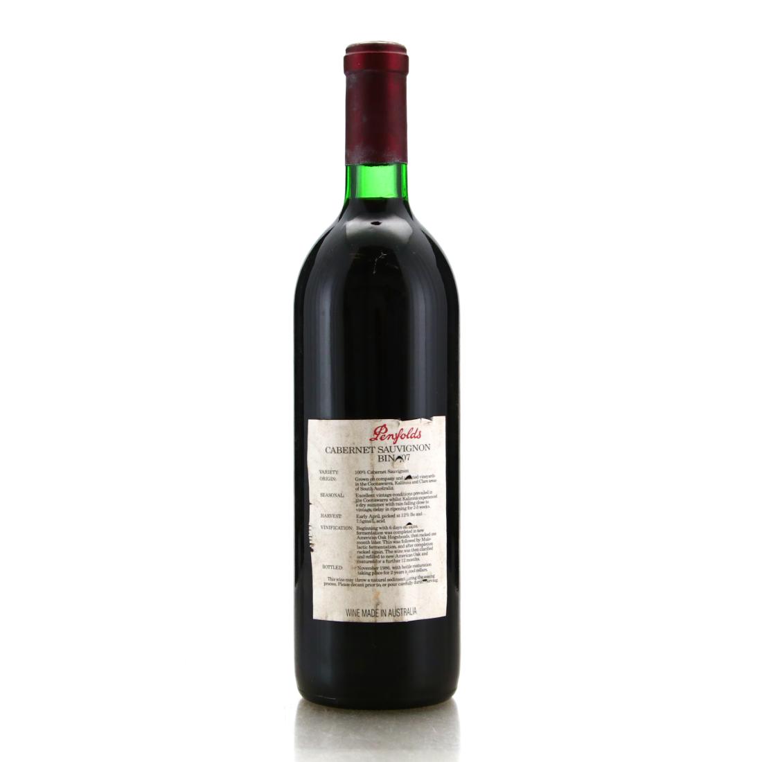 Image for Penfolds Bin 707 Cabernet Sauvignon 1985 South Australia