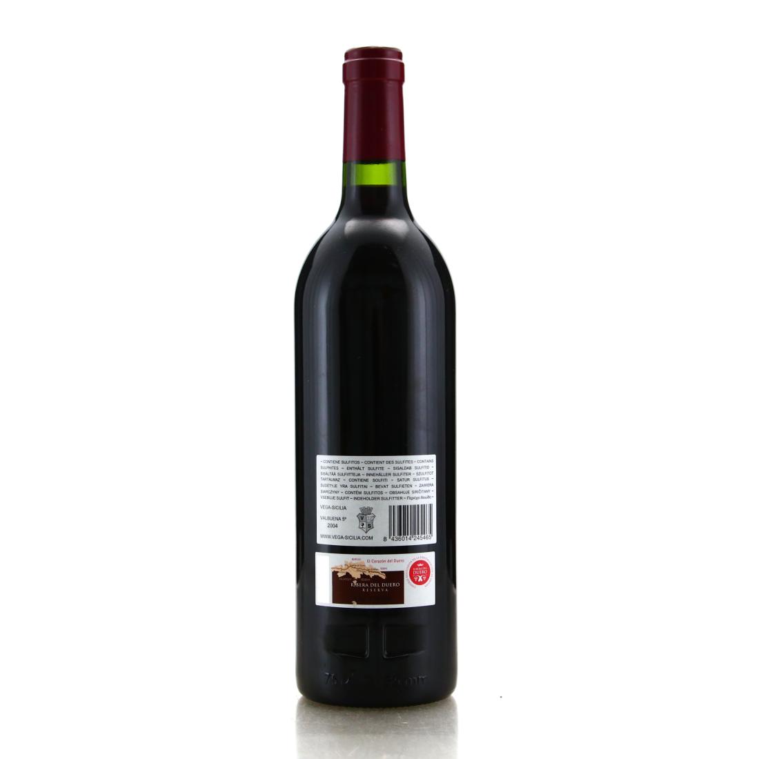 Image for Vega Sicilia Valbuena 5 Ano 2004 Ribera Del Duero Reserva