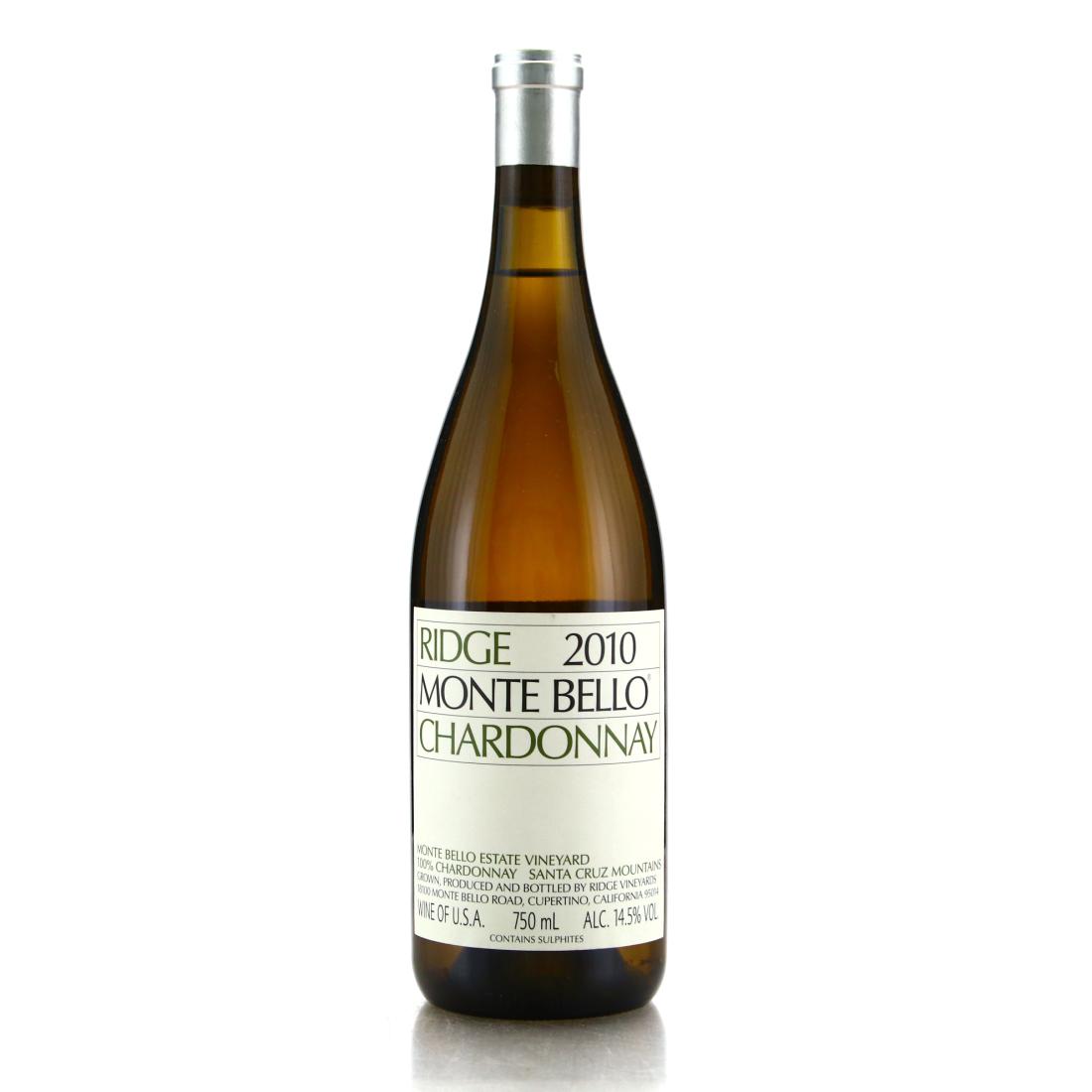 Image for Ridge Monte Bello Chardonnay 2010 Santa Cruz Mountains