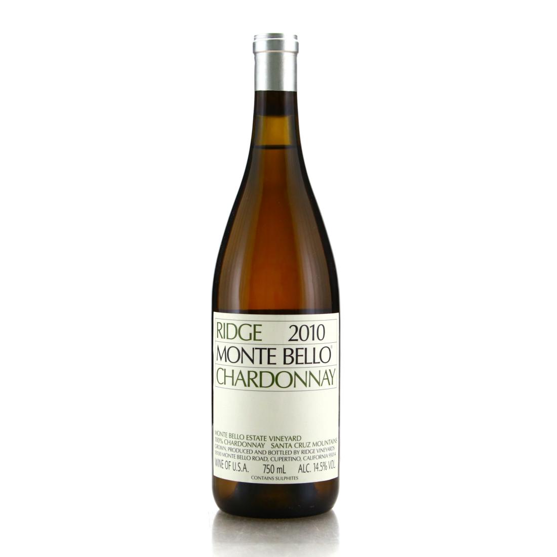 Image for Ridge Monte Bello Chardonnay 2010 Santa Cruz Mountains