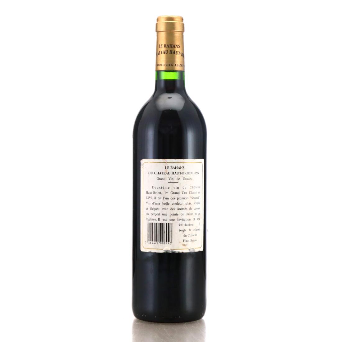Image for Château Bahans Haut-Brion 1995