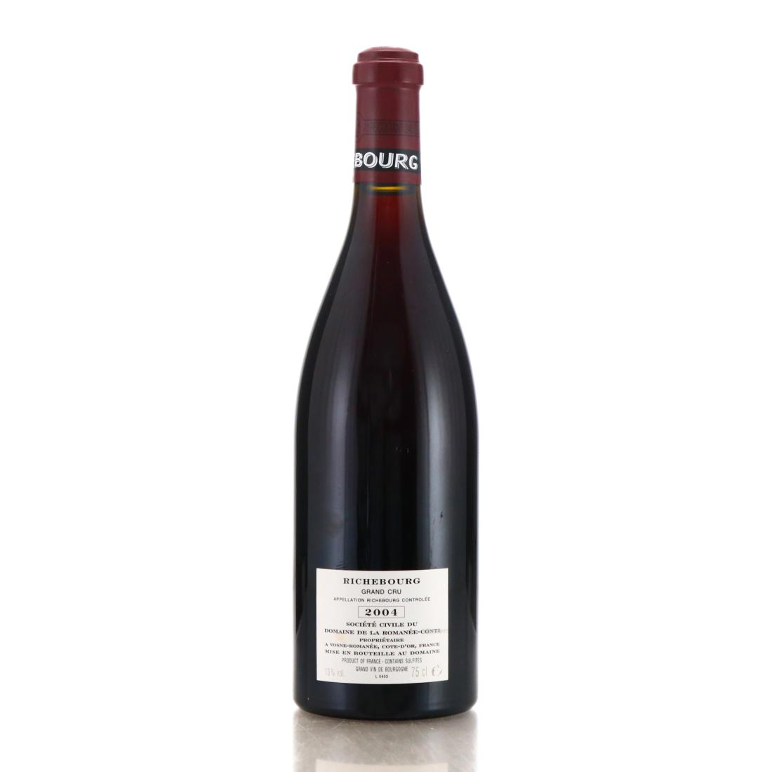 Image for Dom. De La Romanee-Conti 2004 Richebourg Grand-Cru