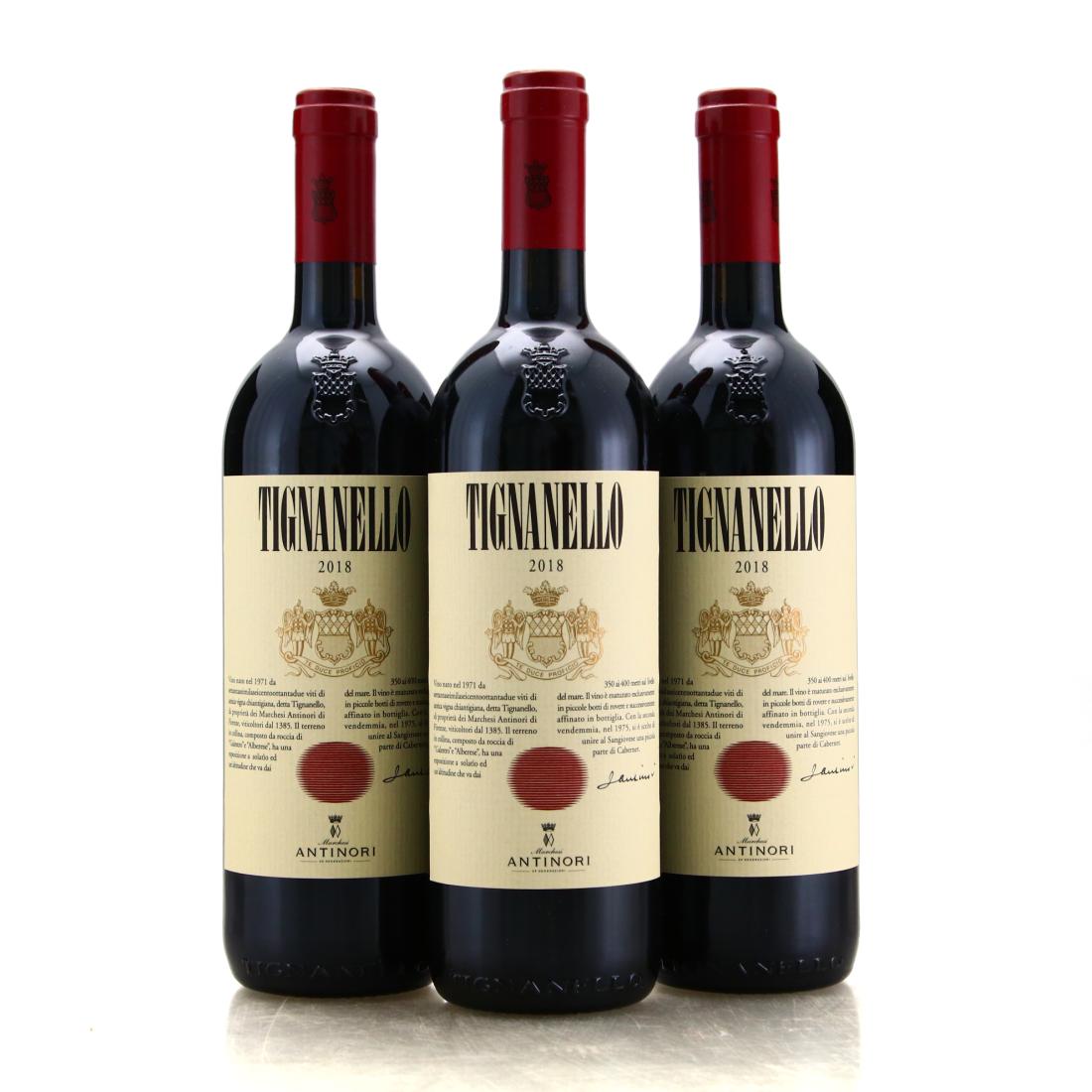 Image for Antinori Tignanello 2018 x 3 