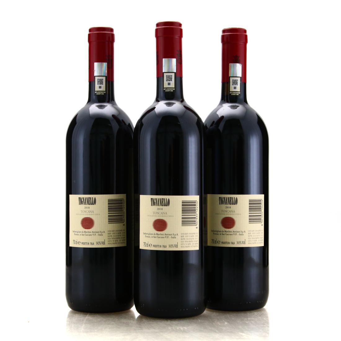 Image for Antinori Tignanello 2018 x 3 