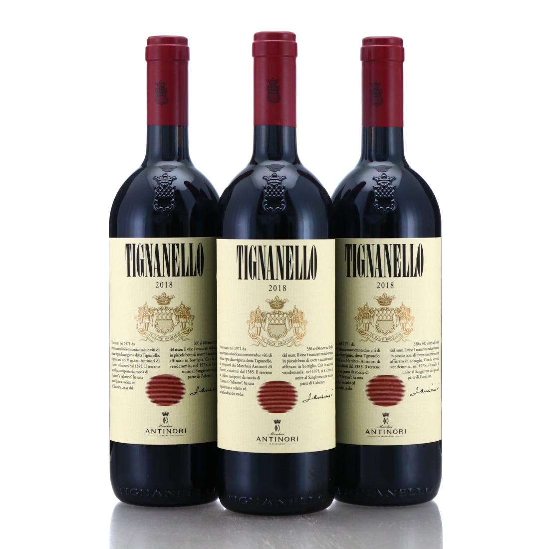 Image for Antinori Tignanello 2018 x 3 