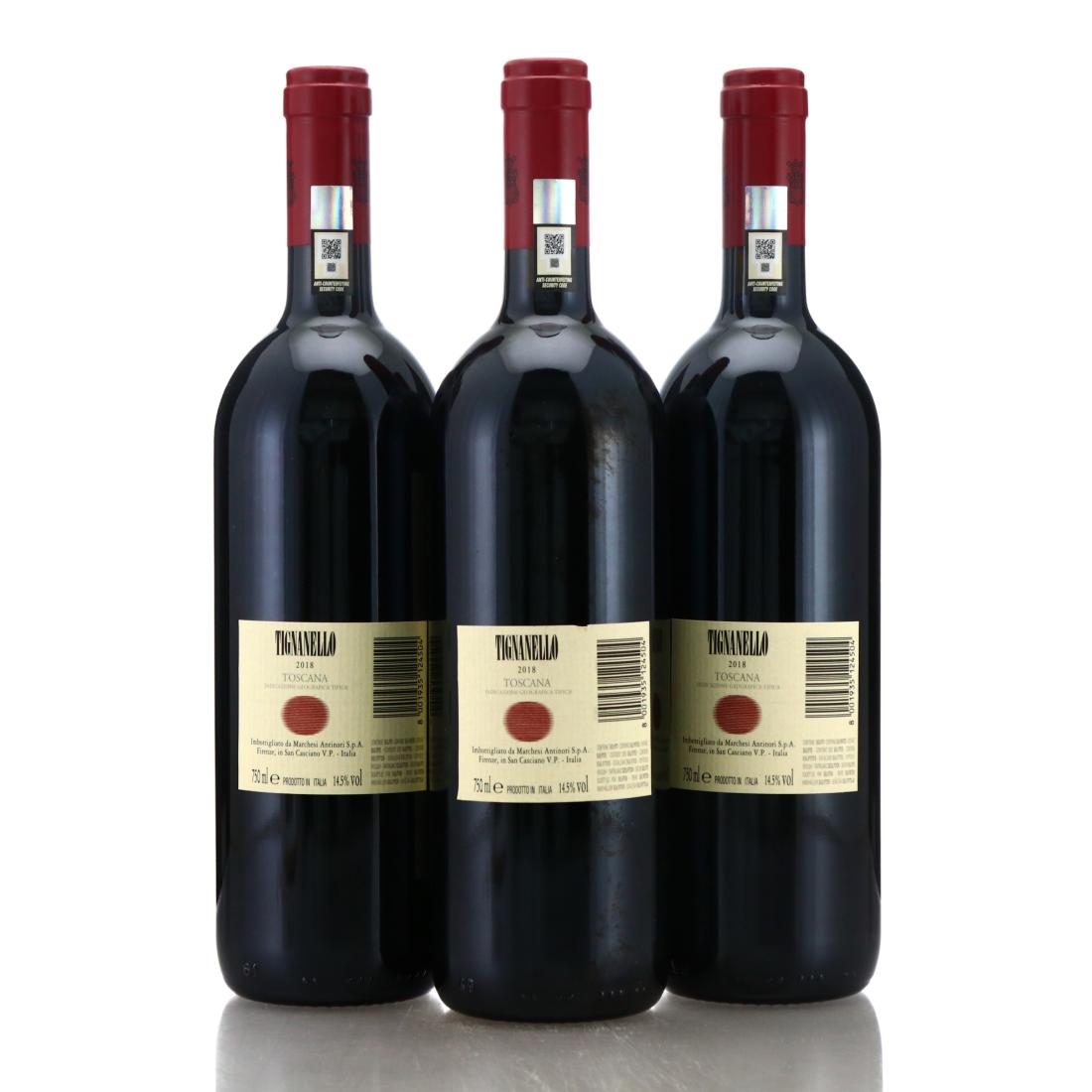 Image for Antinori Tignanello 2018 x 3 