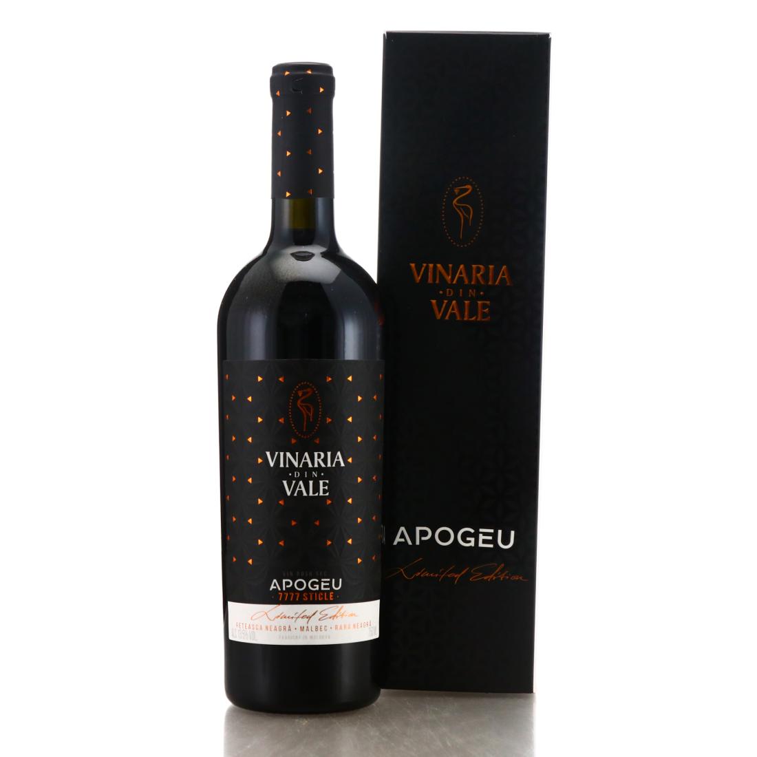 Image for Vinaria din Vale Apogeu 777 Sticle Moldova