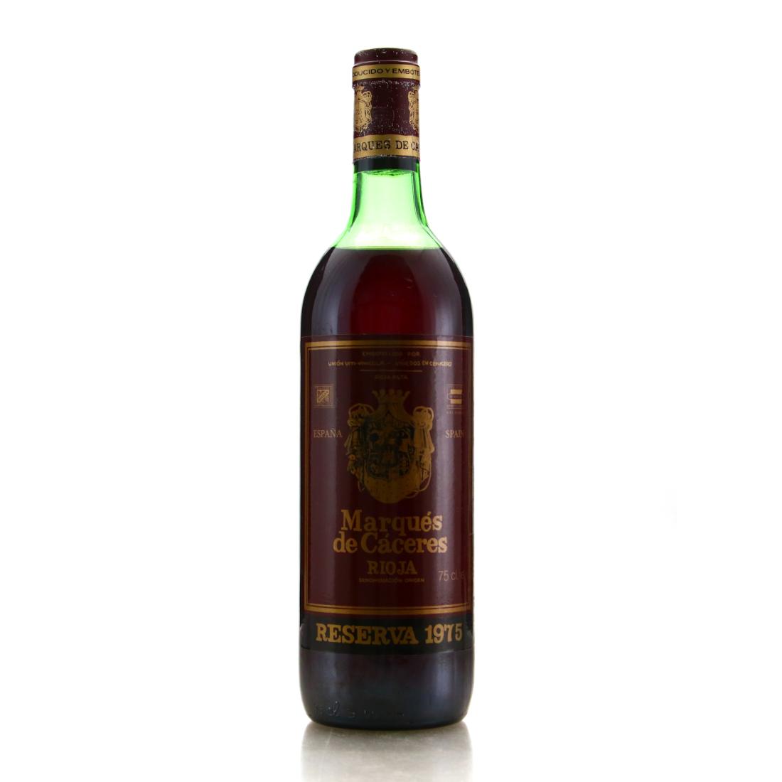 Image for Marques De Caceres 1975 Rioja Reserva