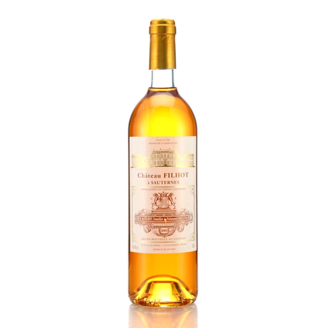 Image for Ch. Filhot 2003 Sauternes 2eme-Cru