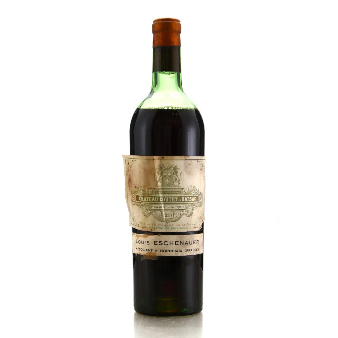 Image for Ch. Coutet 1937 Barsac 1er Cru