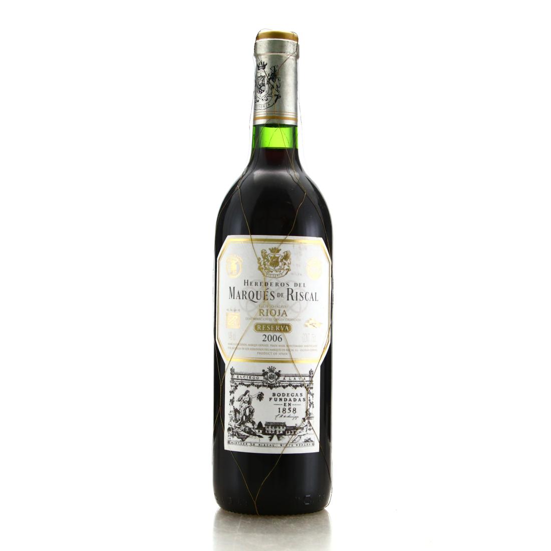 Marques De Riscal 2006 Rioja Reserva Wine | Wine Auctioneer