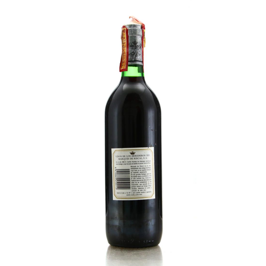 Image for Marques De Riscal 1982 Rioja Crianza