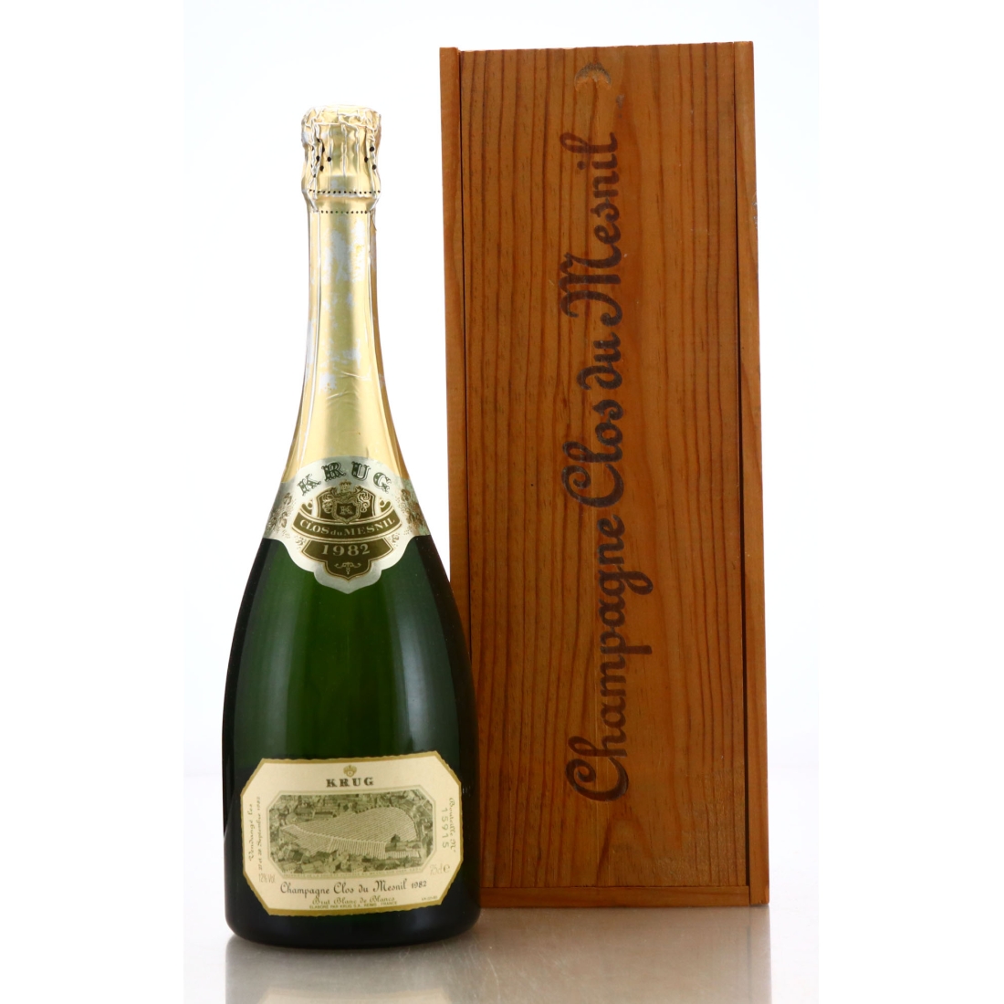 Krug Clos Du Mesnil Blanc-de-Blancs Brut 1982 Vintage Champagne