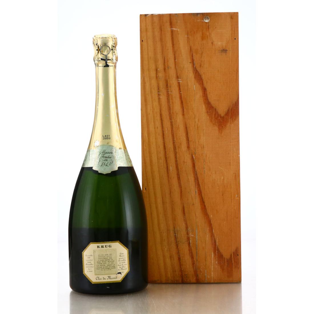 Image for Krug Clos du Mesnil Blanc-de-Blancs 1982 Vintage Champagne