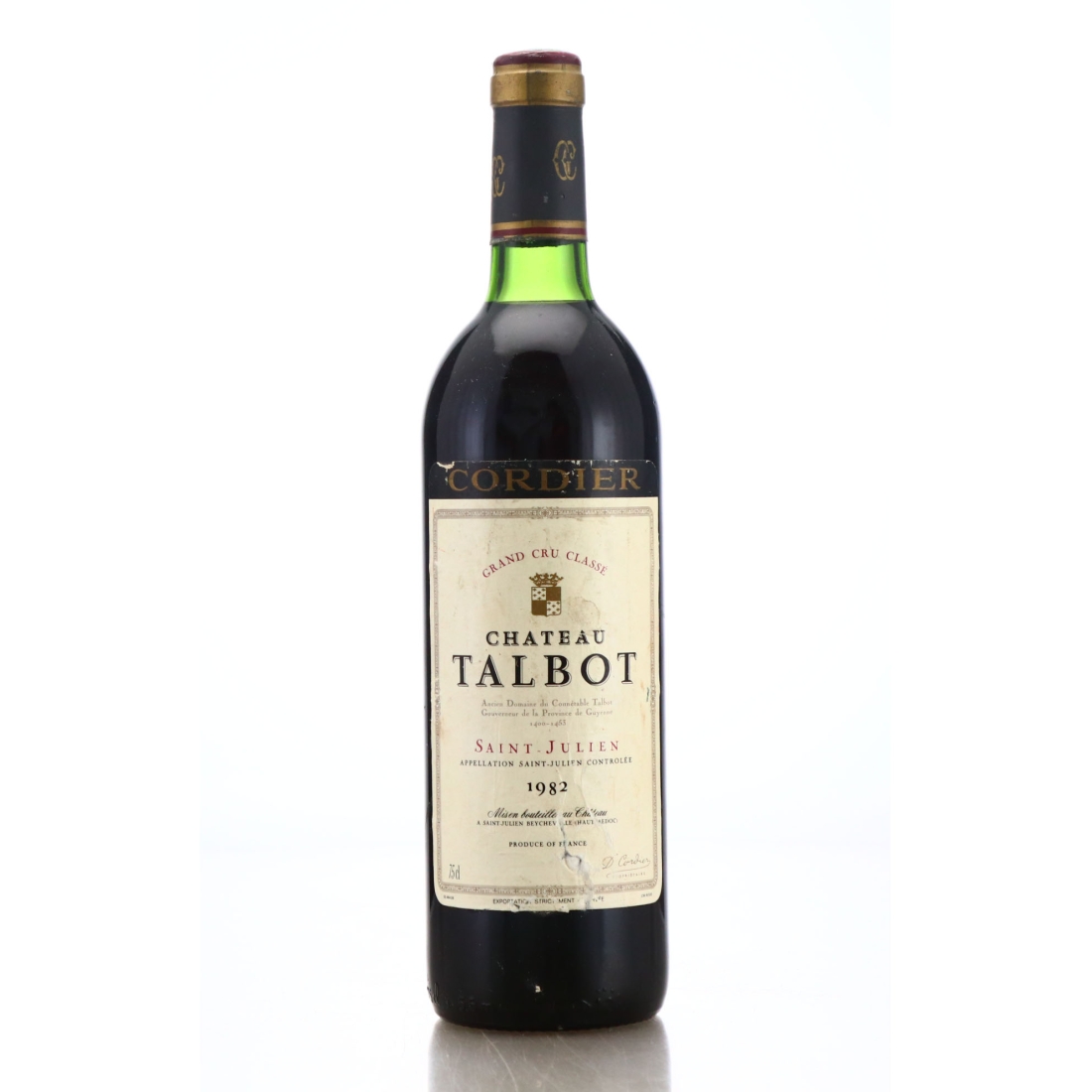Ch. Talbot 1982 Saint-Julien 4eme-Cru / Cordier