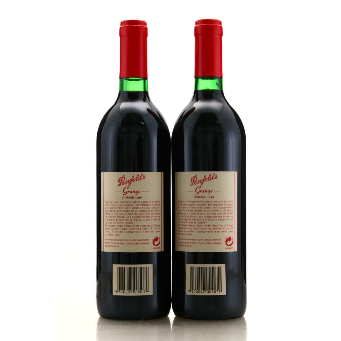 Image for Penfolds Grange 1999 x 2
