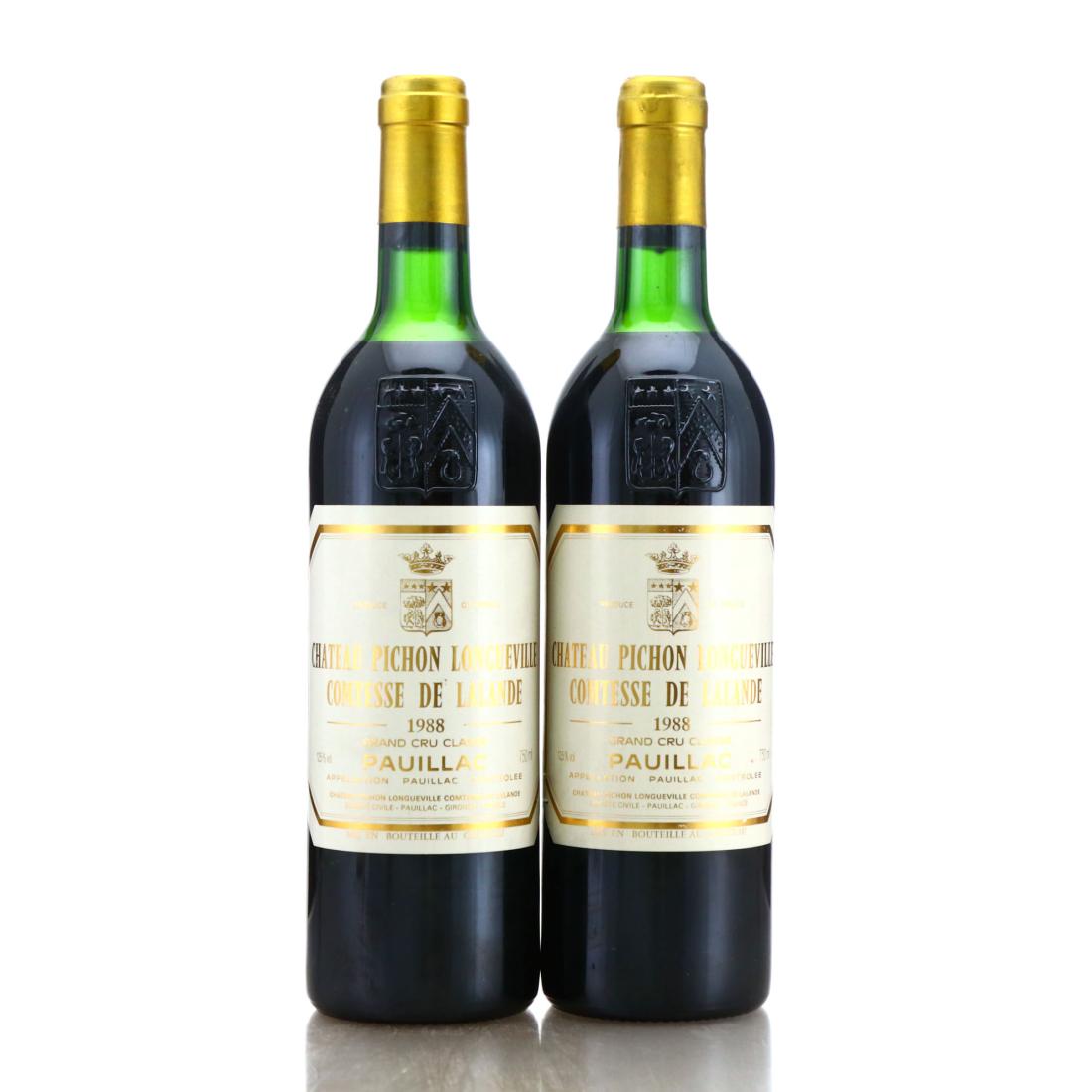 Ch. Pichon Longueville Comtesse De Lalande 1988 Pauillac 2eme-Cru 2x75cl