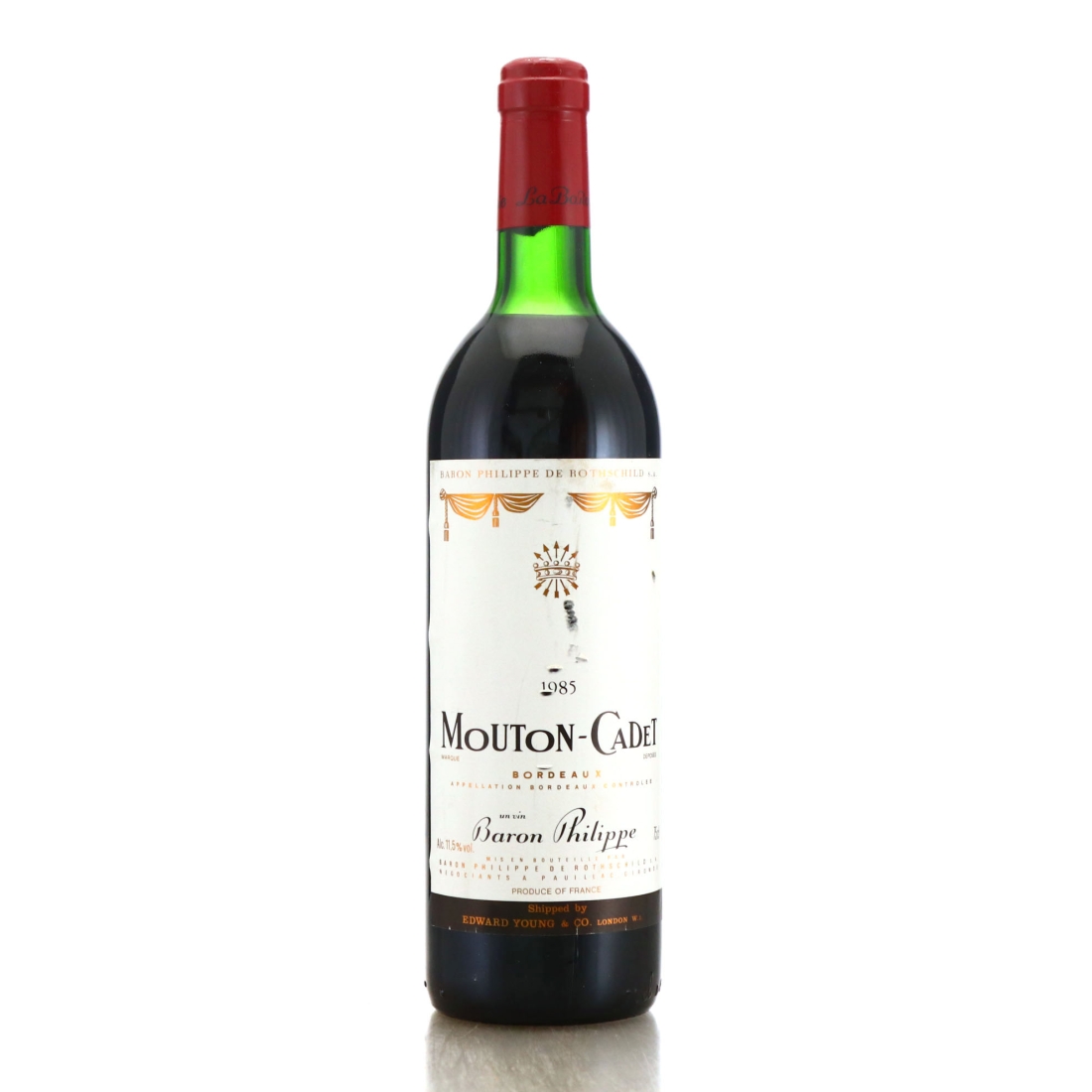 Mouton-Cadet Baron Philippe de Rothschild 1985 Bordeaux