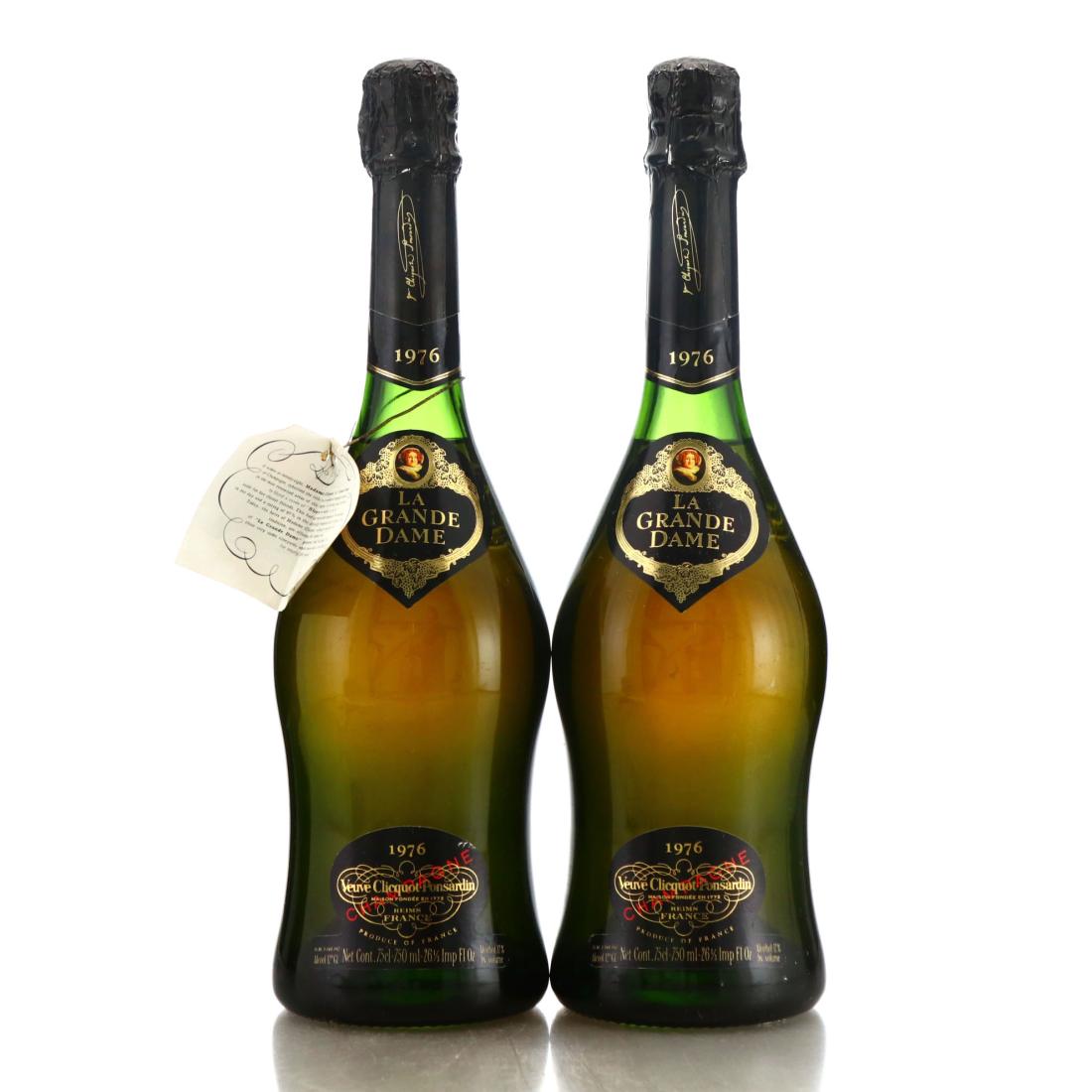 Veuve Clicquot Ponsardin La Grande Dame 1976 Vintage Champagne