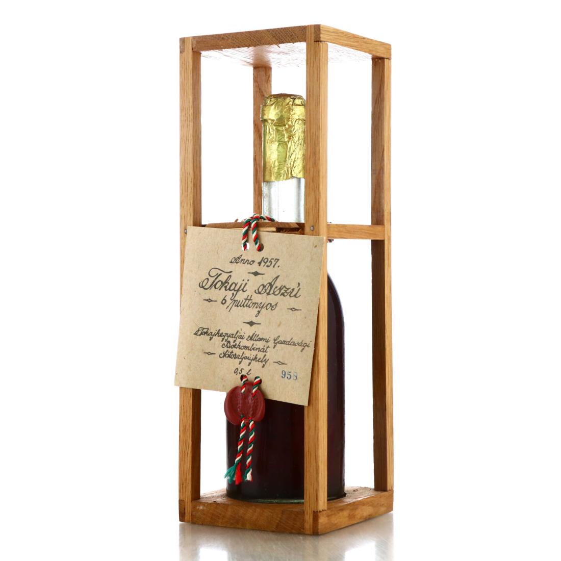 Image for Tokaj Hegyaljai Allami Gazdasagi Borkombinat Satoraljaujhely 6 Puttonyos 1957 Tokaji Aszu
