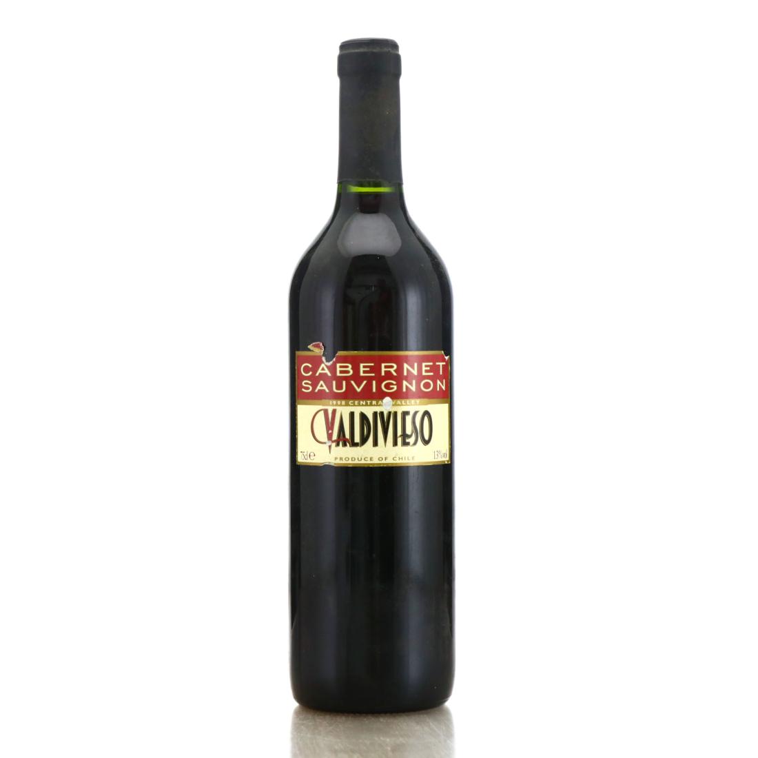 Image for Valdivieso Cabernet Sauvignon 1998 Central Valley
