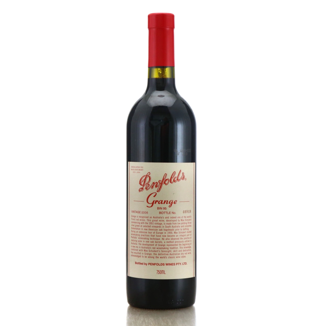 Penfolds Grange Bin 95 2006 South Australia